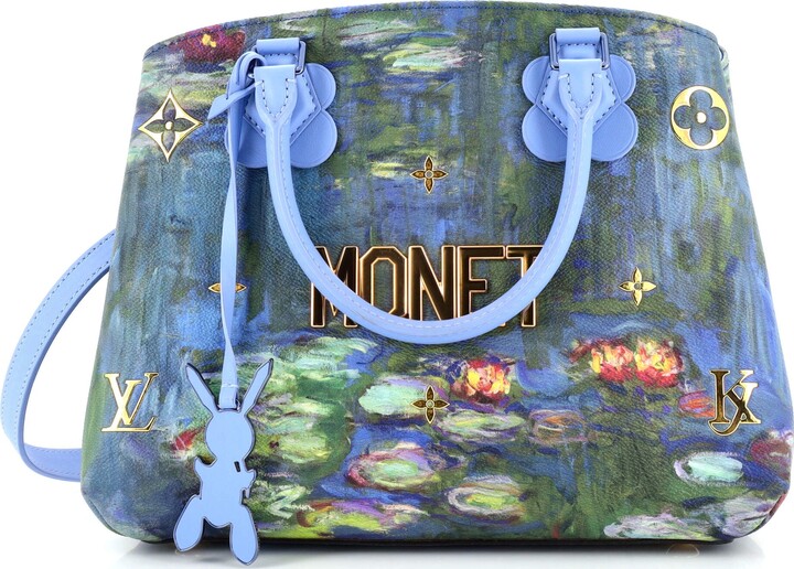 Louis Vuitton Neverfull Nm Tote Limited Edition Jeff Koons Turner Print  Canvas Mm Auction