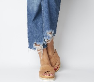 cross strap espadrilles