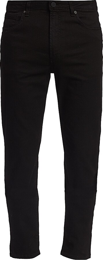 Monfrère Men's Brando Stretch Japanese Slim-Fit Jeans - Noir - Size 28
