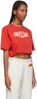 Thumbnail for your product : Heron Preston Sport Crop T-Shirt