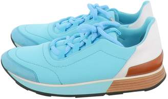 Hermes Miles Blue Cloth Trainers