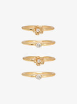 Thumbnail for your product : Torrid Rhinestone Floral Ring Set