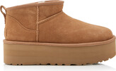 Thumbnail for your product : UGG Classic Ultra Mini Sheepskin Platform Boots