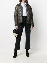 Thumbnail for your product : Apparis Liliane quilted zip-up jacket