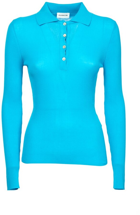 Knit Polo Shirt Womens | Shop The Largest Collection | ShopStyle