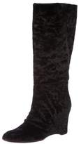 Thumbnail for your product : Theory Suede Pointed-Toe Boots