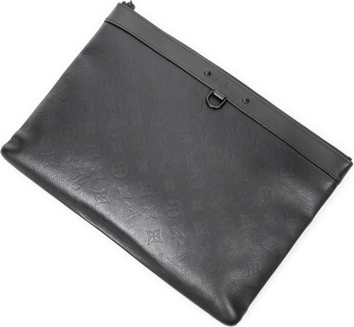 LOUIS VUITTON Porte Documents Lozan Briefcase 2Way Hand Bag Taiga