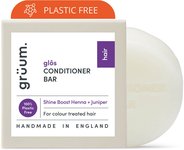 grüum Glôs Zero Plastic Shine Enhancing Conditioner Bar 50g ShopStyle