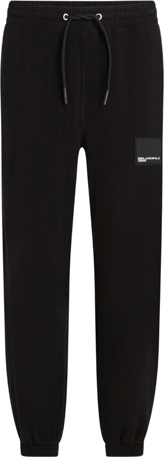 Karl Lagerfeld Jeans Logo-Patch Track Pants