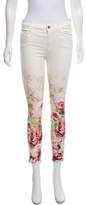 Thumbnail for your product : J Brand Mid-Rise Skinny Floret Jeans
