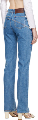 STAUD Blue Nolan Jeans - ShopStyle