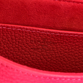Louis Vuitton Twist Scrunchie Top Handle Bag Leather PM Pink 214954123