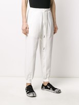 Thumbnail for your product : Andrea Ya'aqov Drawstring Track Trousers