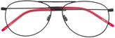 Thumbnail for your product : HUGO BOSS Contrast Aviator Glasses