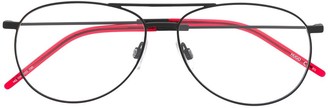 HUGO BOSS Contrast Aviator Glasses