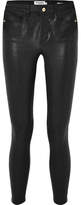 Thumbnail for your product : Frame Le High Skinny Leather Pants - Black