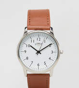 Thumbnail for your product : Limit Watch In Tan Exclusive To Asos