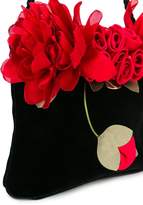 Thumbnail for your product : MonnaLisa flower embellished bag