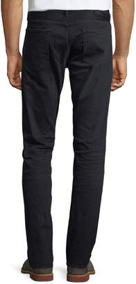 Ralph Lauren 5-Pocket Slim-Leg Washed-Denim Jeans
