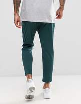 Thumbnail for your product : ASOS Skinny Cropped Retro Track Joggers