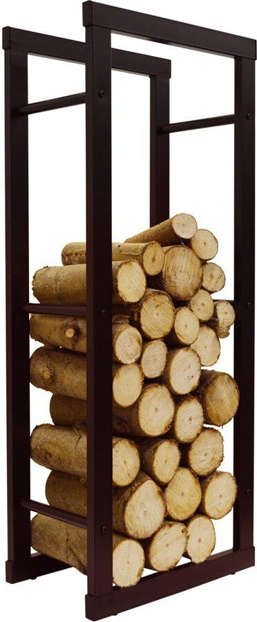 Watsons Metal 40cm Slimline Fireside Log Storage Rack Black - ShopStyle ...
