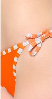 Thumbnail for your product : Splendid Miami Stripe Tie Side Bikini Bottoms
