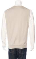 Thumbnail for your product : Hermes Striped Zip Sweater