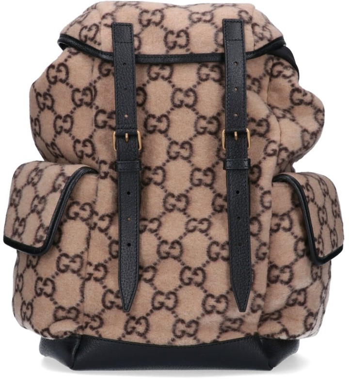 gucci tan backpack
