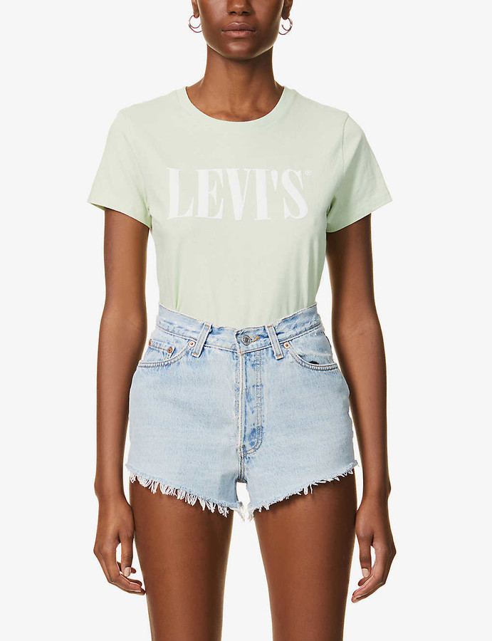 levi's distressed bermuda shorts