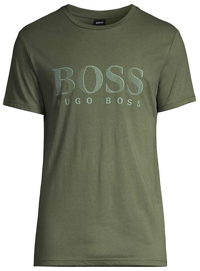 hugo boss green t shirt