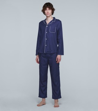 Derek Rose Lombard 6 cotton pajama set
