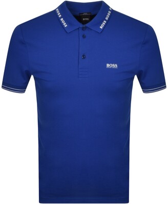 Boss Athleisure BOSS Paule Polo T Shirt Blue