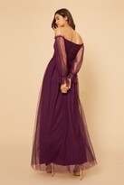 Thumbnail for your product : Little Mistress Bridesmaid Bardot Maxi Dress