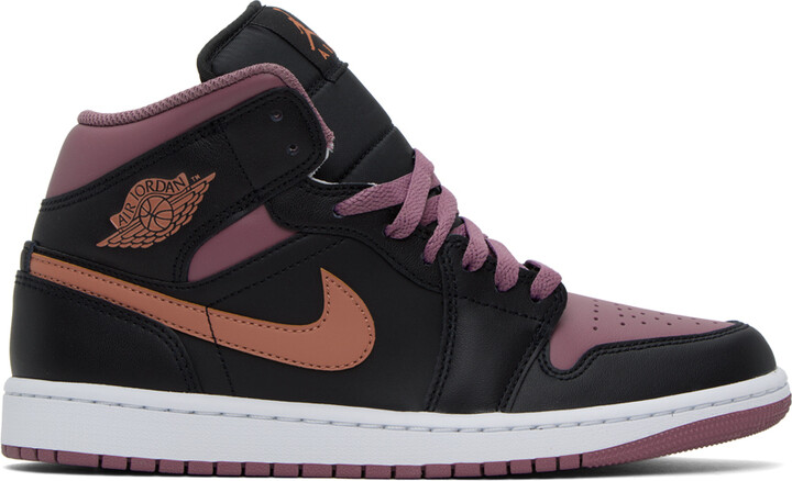 purple nike air jordan