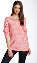 Thumbnail for your product : Romeo & Juliet Couture Jeweled Neck Sweater