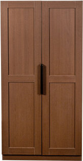 Ophelia & Co. 62.99In Kitchen Pantry Cabinet Walnut Freestanding Buffet Cupboards Sideboard With Doors & Shelves Kitchen Pantry Storage Cabinet For Kitchen Liv
