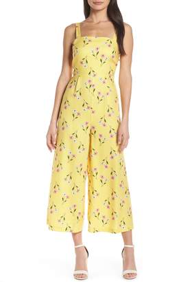 Finders Keepers Limoncello Cropped Jumpsuit