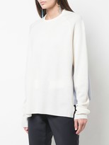 Thumbnail for your product : Tibi Mixed Crew Neck Jumper