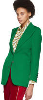 Thumbnail for your product : Gucci Green Wool Blazer