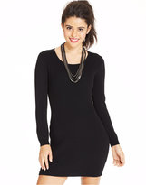 Thumbnail for your product : Material Girl Juniors' Ribbed Sweater Dress