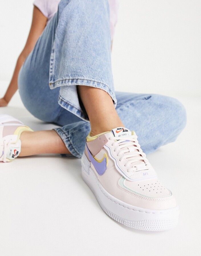 schuh pink nike air force