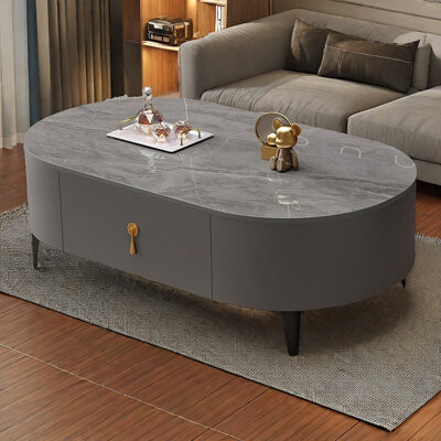 Creature B Comforts Oval modern simple style coffee table
