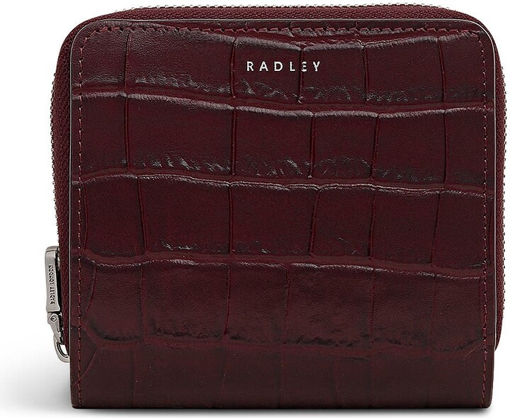 Radley Dukes Place - Faux Croc Medium Zip Around Wallet