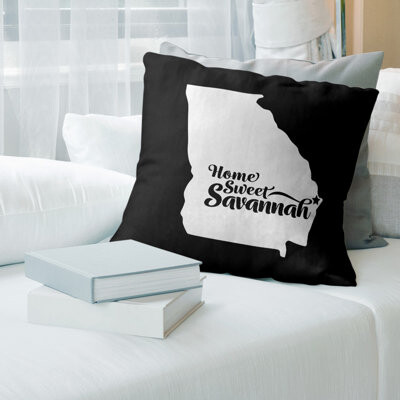 ArtVerse Georgia Throw Pillow