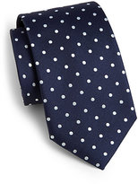 Thumbnail for your product : HUGO BOSS Dot Print Silk Tie