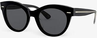 Oliver Peoples OV5421SU 53 The Row Georgia acetate cat-eye sunglasses
