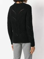 Thumbnail for your product : Peserico braid knit sweater
