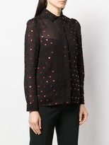 Thumbnail for your product : RED Valentino Sheer Heart Shirt