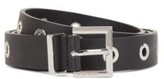 Thumbnail for your product : HUGO BOSS Pin-buckle belt in Italian leather with metallic eyelets