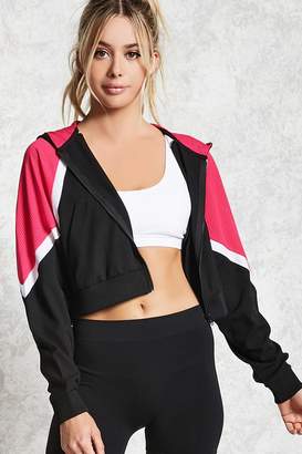 Forever 21 Active Geo Cropped Jacket